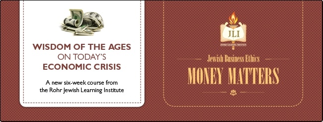 Chabad of Kendall/Pinecrest | JLI - Money Matters, Register Today!
